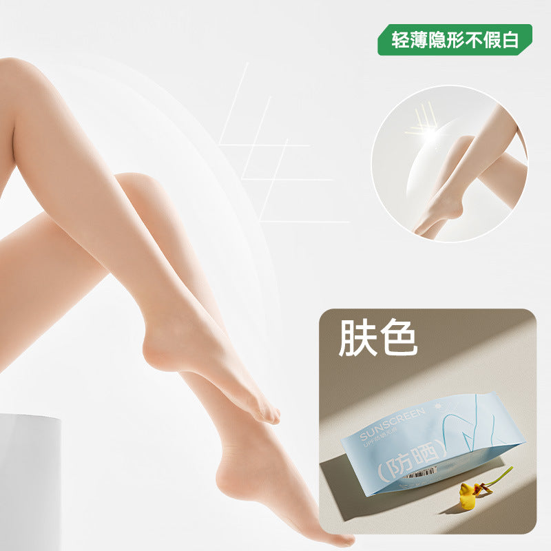 Sun Protection Sheer Tights for Women, Lightweight Coverage Pantyhose